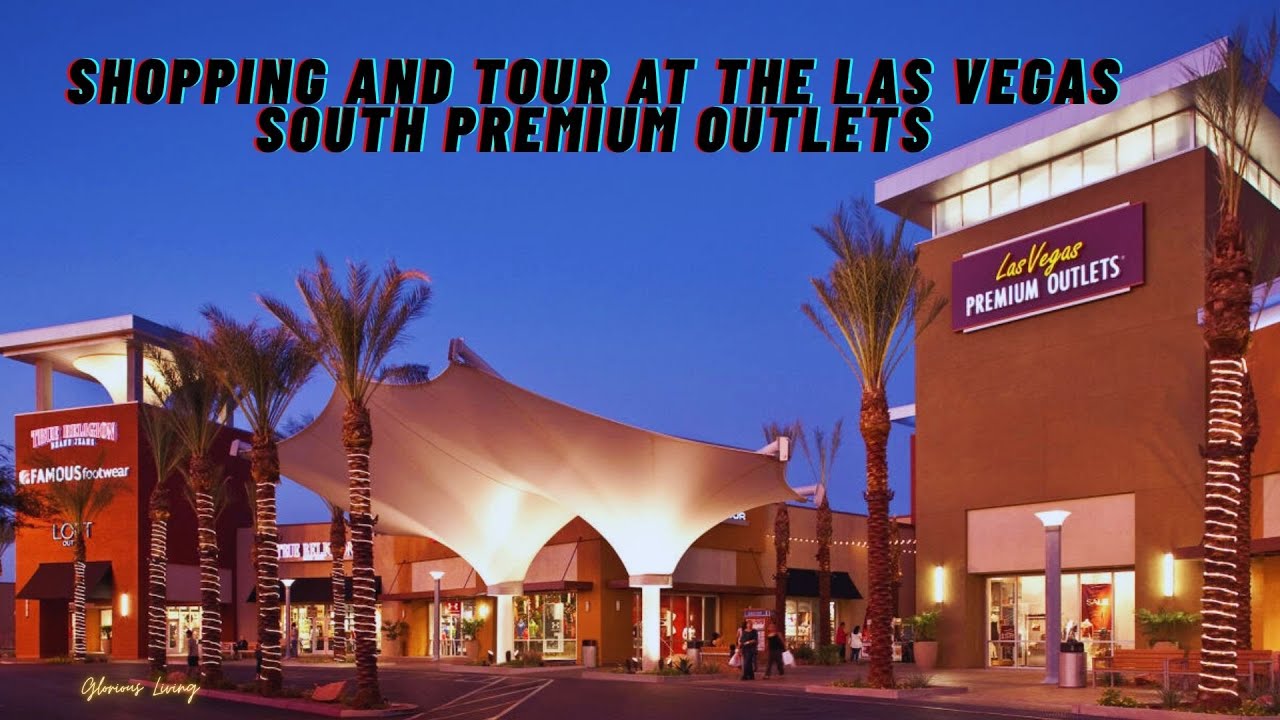 Шопинг и прогулки по аутлету Las Vegas South Premium Outlet