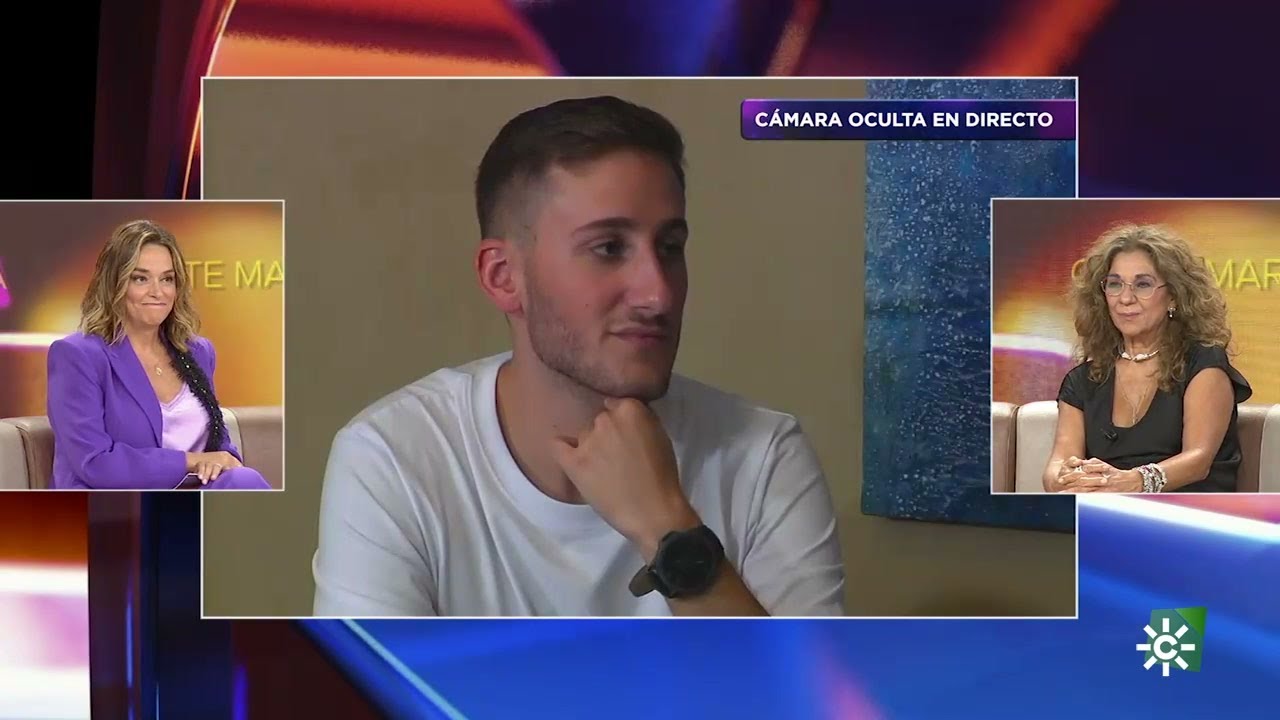 El influencer Pablo Vallejo sorprendido, en directo, en una cámara oculta