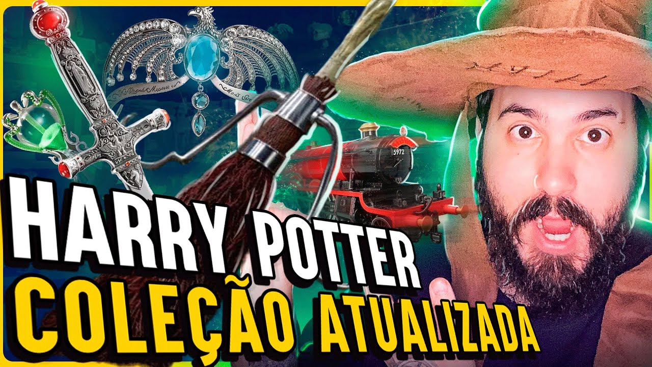MINHA COLEÇÃO DE HARRY POTTER COMPLETA ATUALIZADA