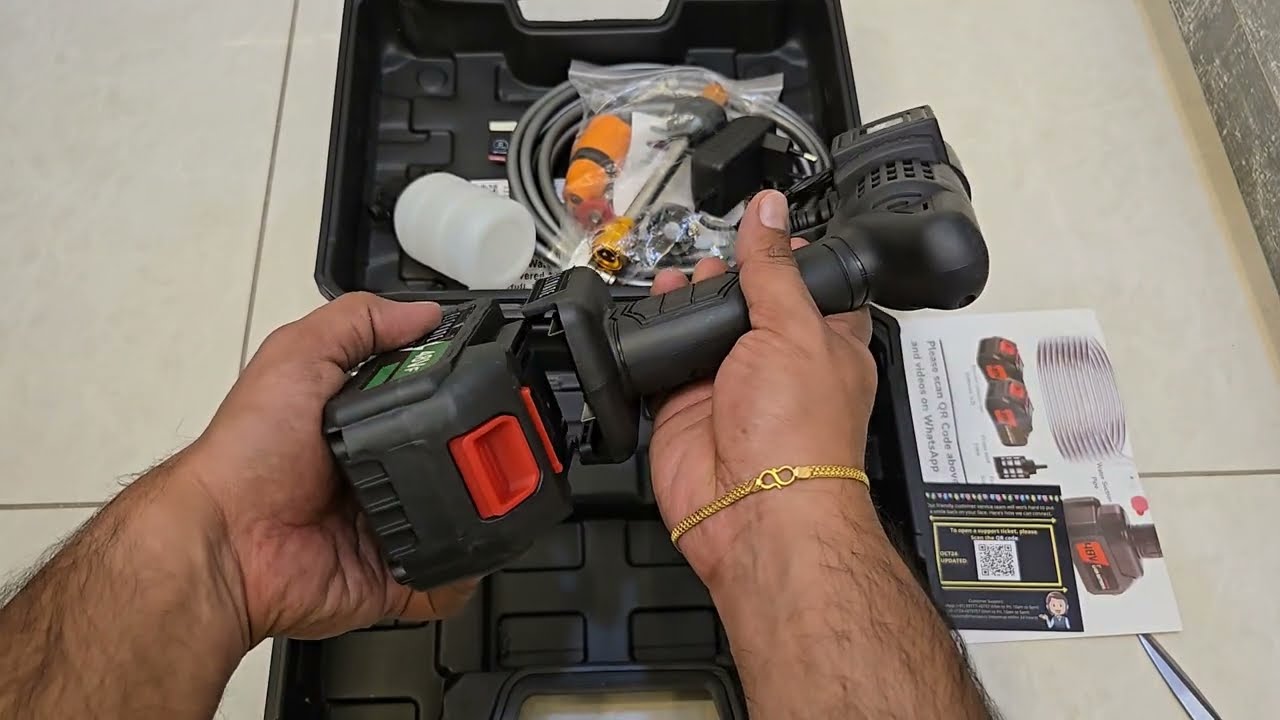 Elevate battery pressure washer unboxing 1499Rs 