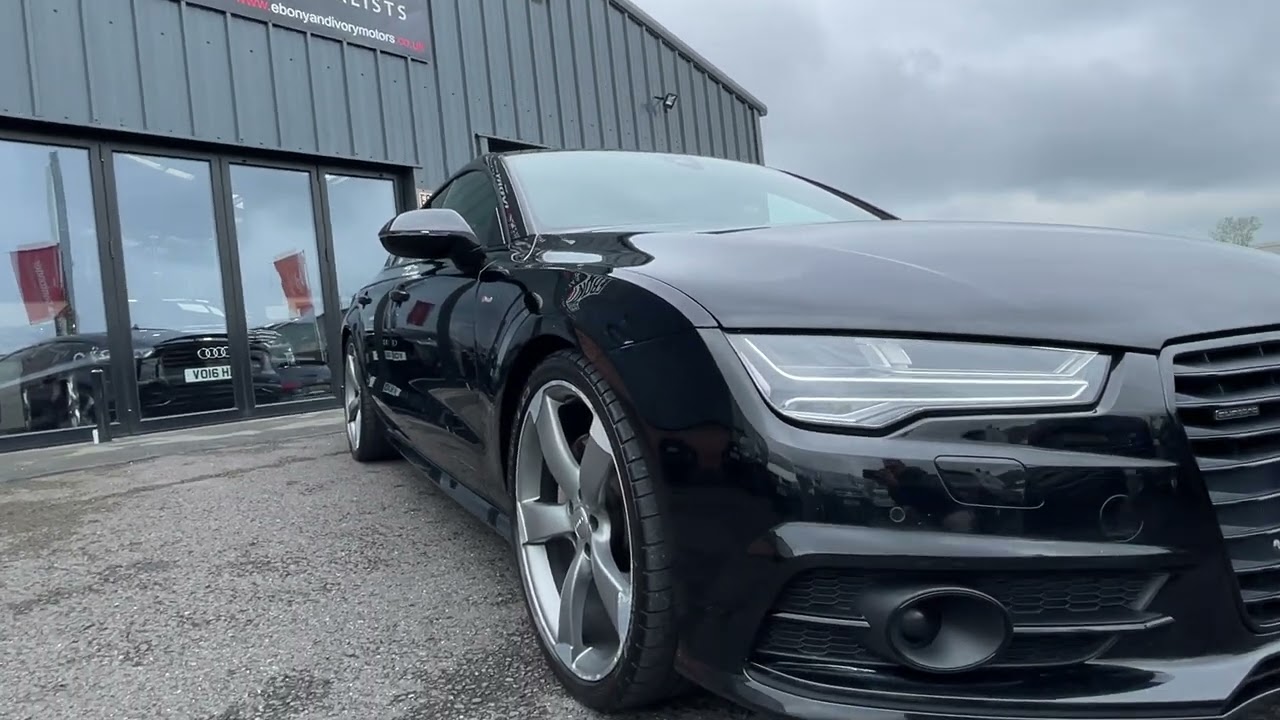 Audi A7 Black edition 3.0 tdi 2015 in Black