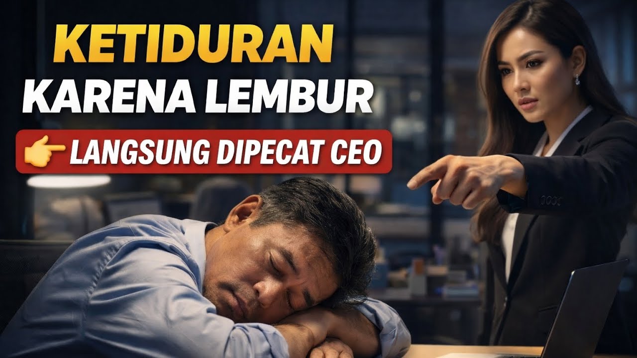 Ketiduran karena Lembur, Dipecat CEO — Telepon Ayahnya Mengubah Segalanya... 