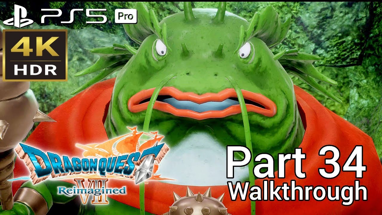 [Walkthrough Part 34] DRAGON QUEST VII Reimagined (Japanese Voice) PS5 Pro 4K HDR