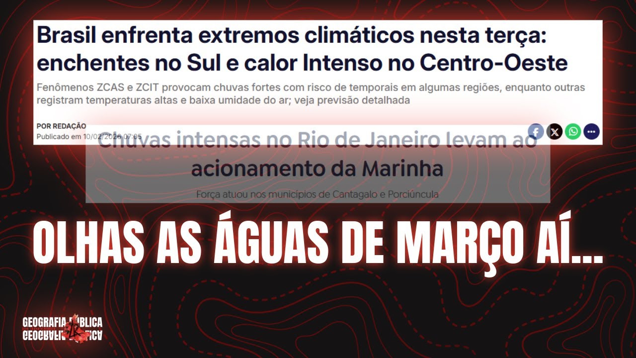 AS CHUVAS ESTÃO AUMENTANDO MESMO?
