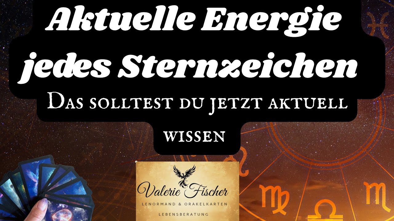 Aktuelle Energie für jedes Sternzeichen 