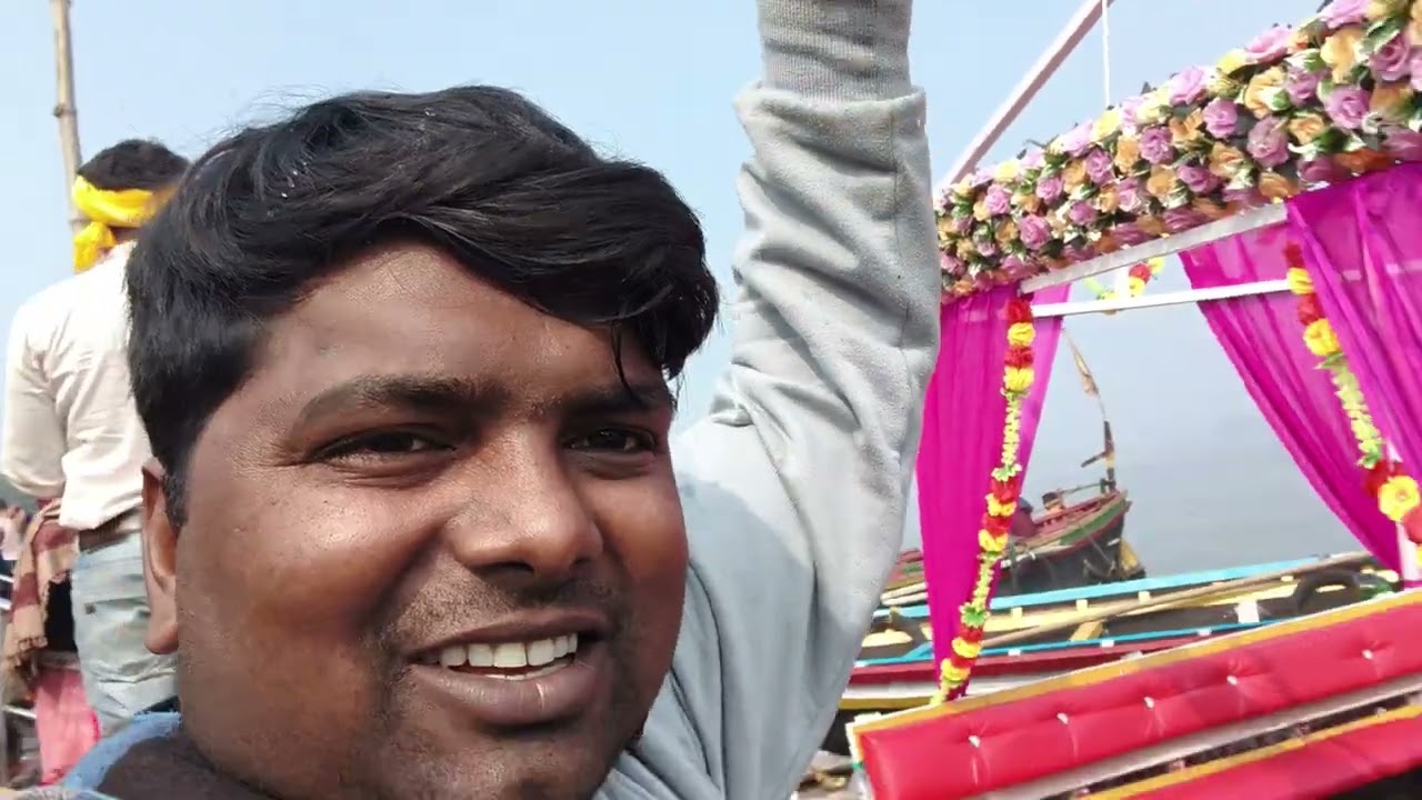 Ramrekha ghat buxar Magi amavasya snan karte samay video vlog #hindivlog #funny #vlogs #live 🙏👍🥰🥰