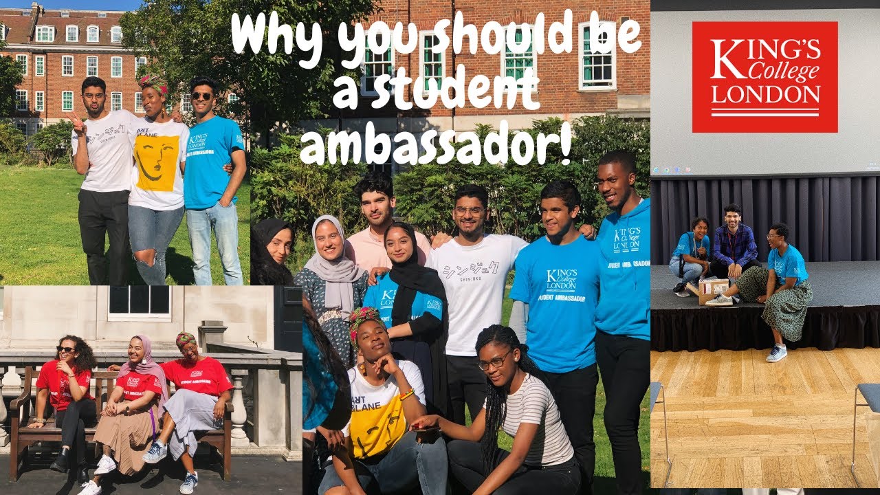 WHY YOU SHOULD APPLY TO BE A STUDENT AMBASSADOR | KING'S COLLEGE LONDON