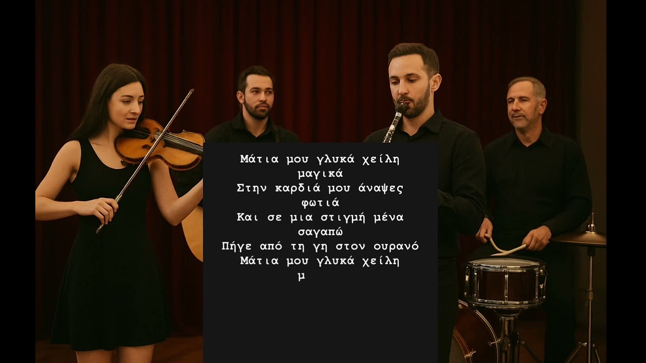 Μάτια μου γλυκά Νίκος Βέρτης  Καραόκε