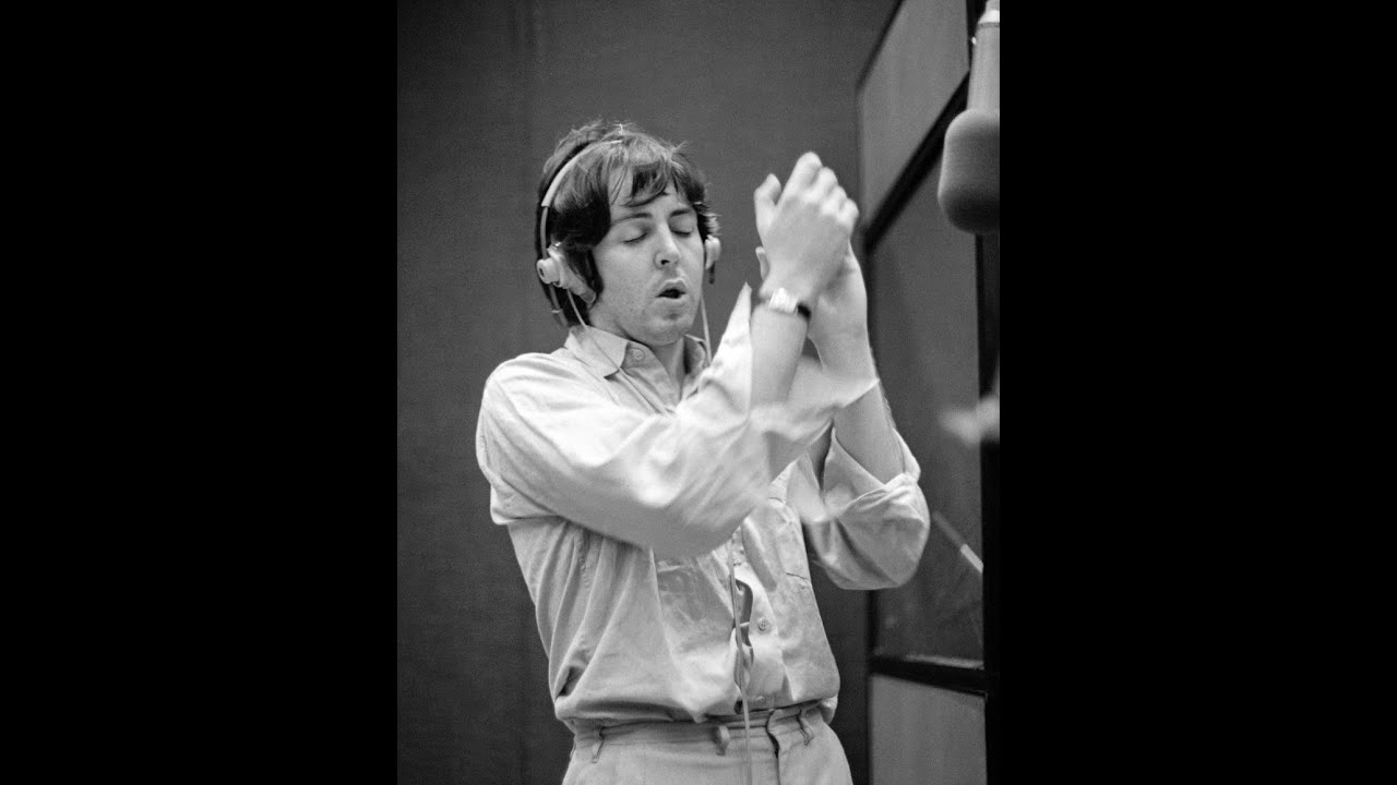 the Beatles in the recording studio (Oct. 4th 1968) martha my dear