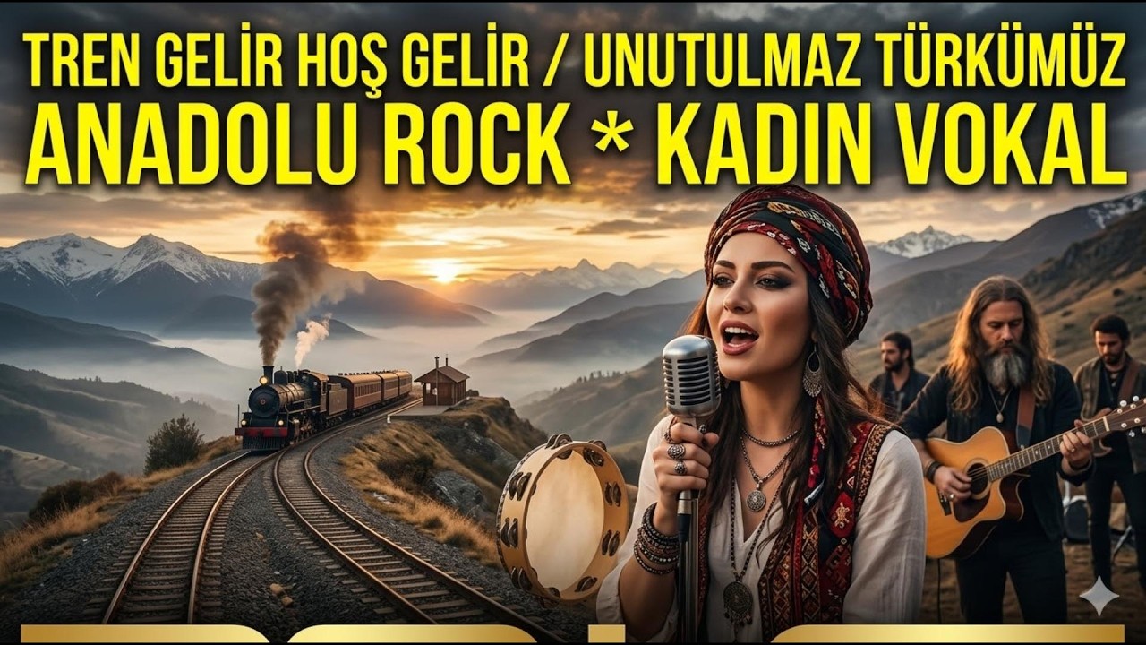 MUHTEŞEM SESİ İLE EMİNEDEN / TREN GELİR HOŞ GELİR * UNUTULMAZ TÜRKÜMÜZ