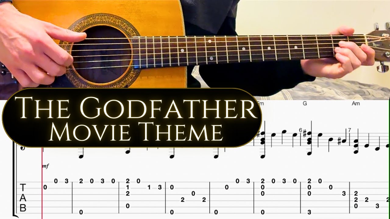 The Godfather Theme | Fingerstyle Guitar Tab Tutorial