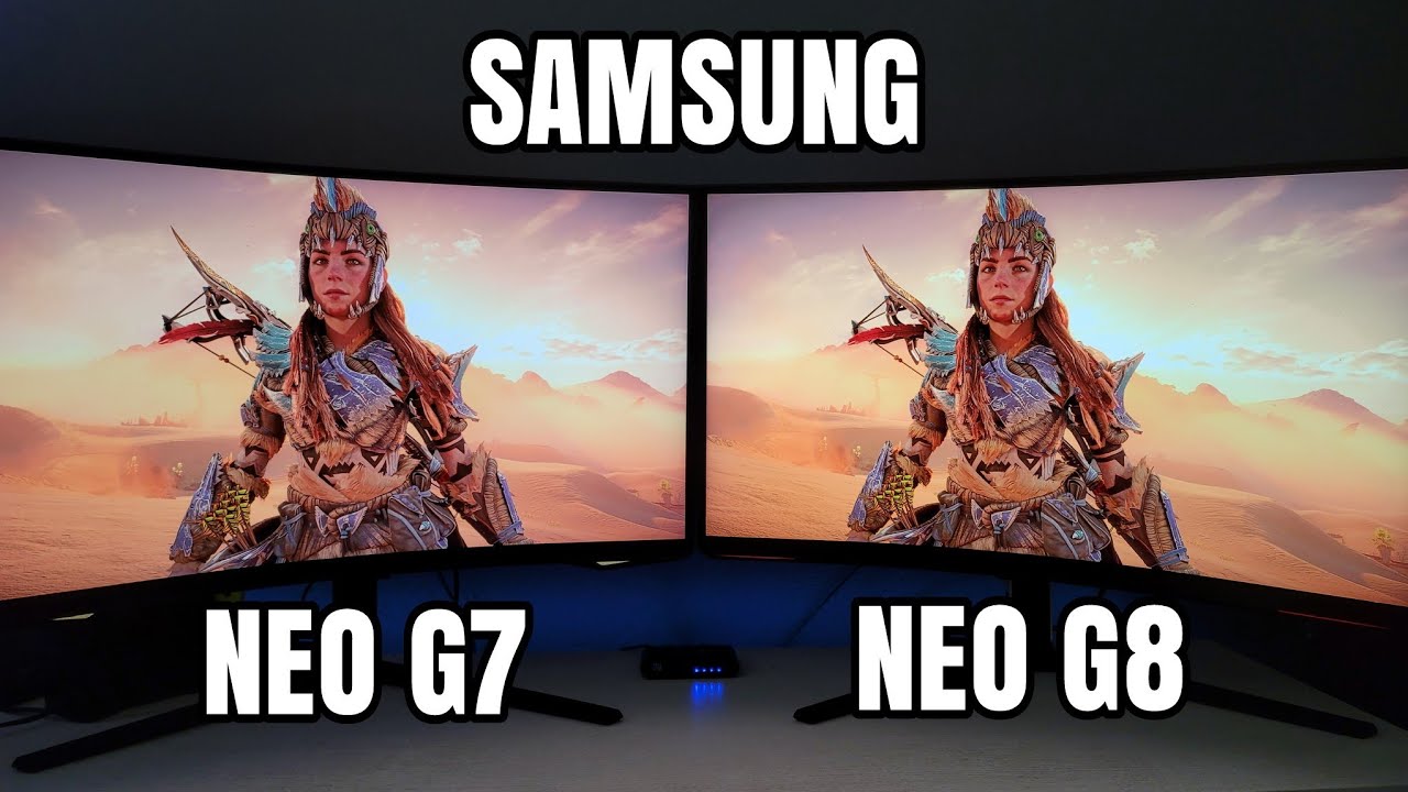 Сравнение Samsung Neo G7 и G8