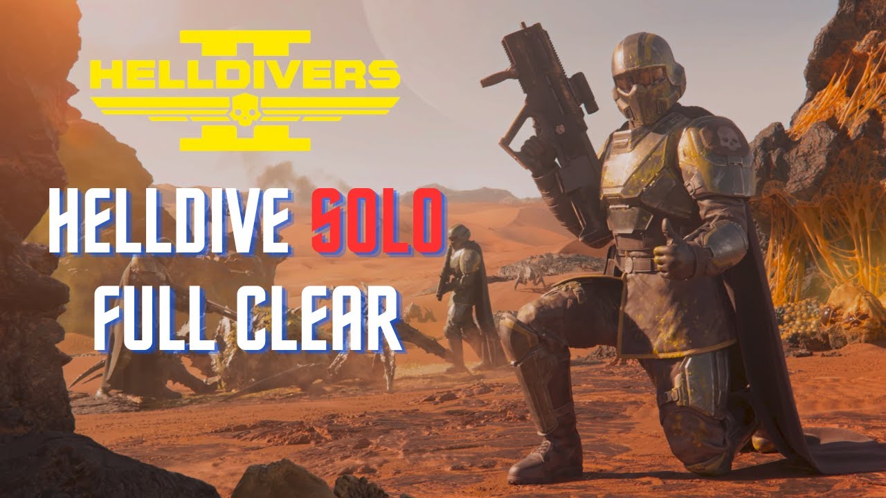 Helldivers 2: Quasar/Breaker Incendiary Is A Deadly Combo VS Bugs (Helldive Solo /// All Clear)