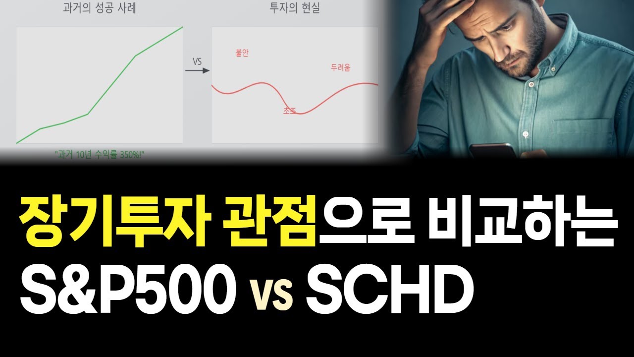 SCHD and the S&P 500 are completely different stocks. Either one (+ QQQ)
