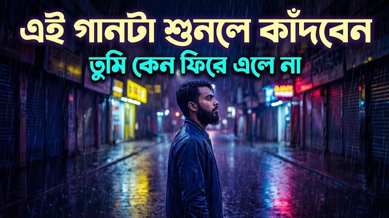 Heart Touching Bangla Song 💔 | তুমি কেন ফিরে এলে না