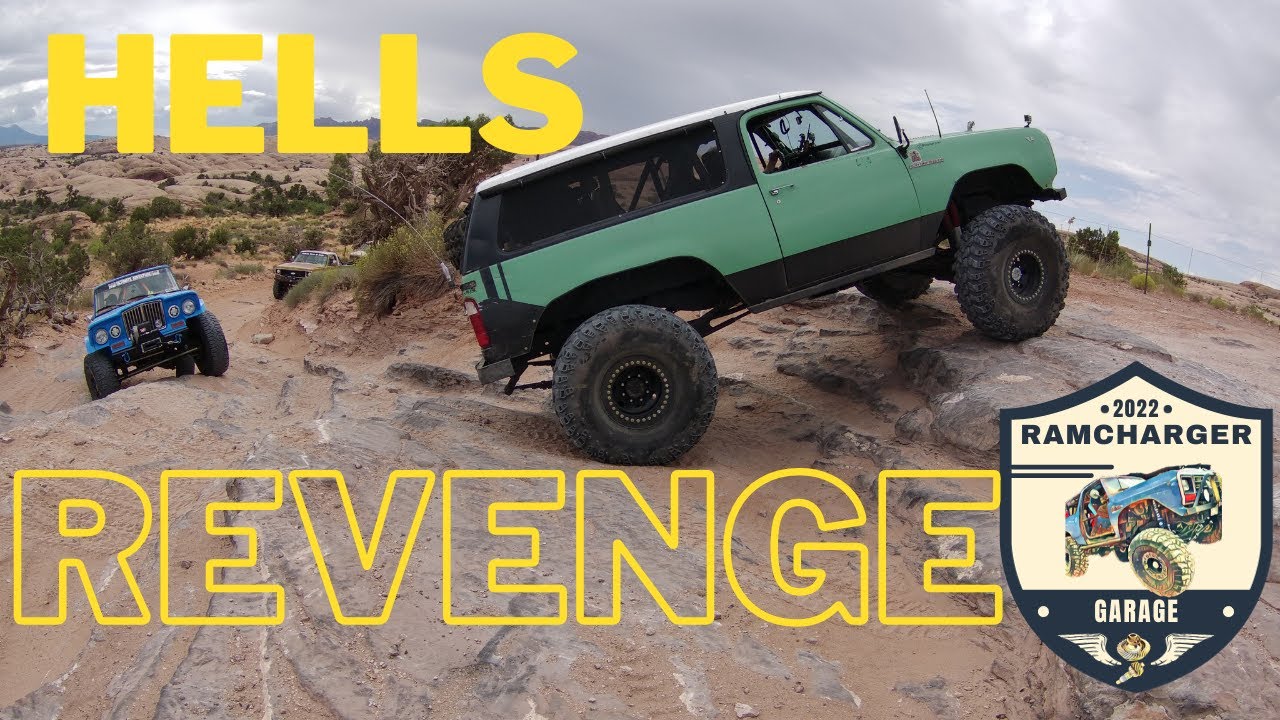 Hells Revenge Trail with Full Size Rigs