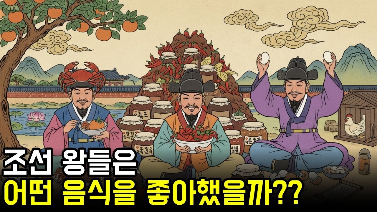 음식 취향이 기이했던 조선 왕들, 수라상에 숨은 진실은??