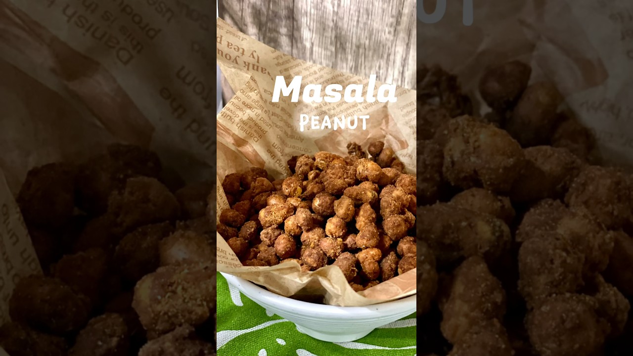 Easy  Masala Peanuts ! #norasaharicooks #masalapeanuts #shorts