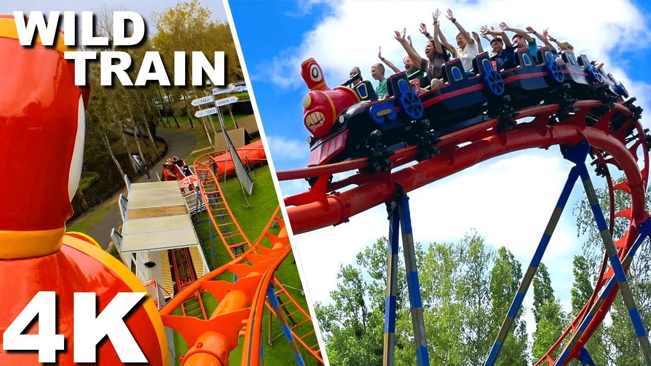 Wild Train [On-Ride 4K POV] - Parc Saint Paul
