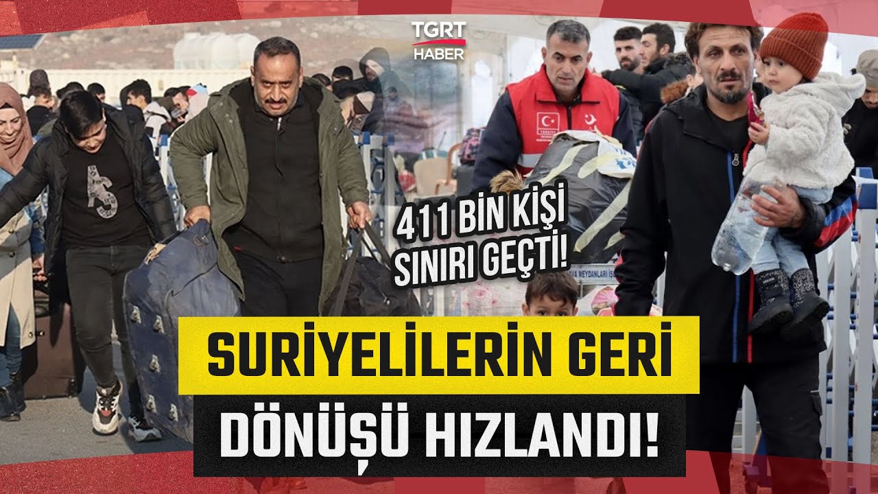 Suriyelilerin Geri Dönüşleri Hızlandı: Yeni Düzenlemelerle Süreç Artık Daha Kolay! - TGRT Haber