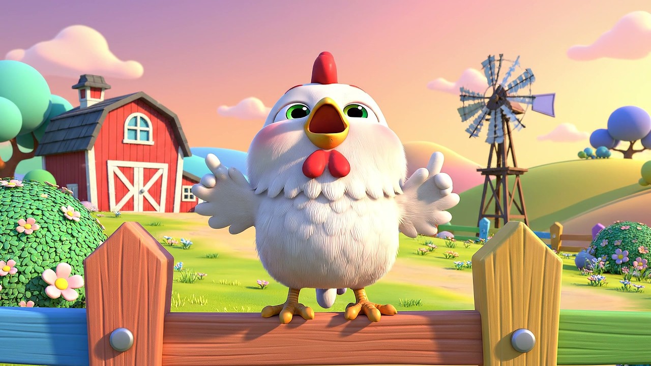 Cock a Doodle Do Sunrise Parade | Fun Farm Animal Songs & Morning Rhymes