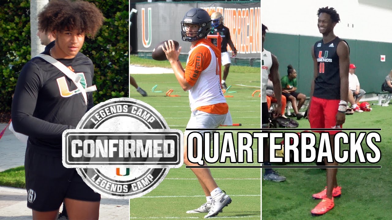 Quarterbacks at Legends Camp | Colin Hurley, Adrian Posse & Cedrick Bailey