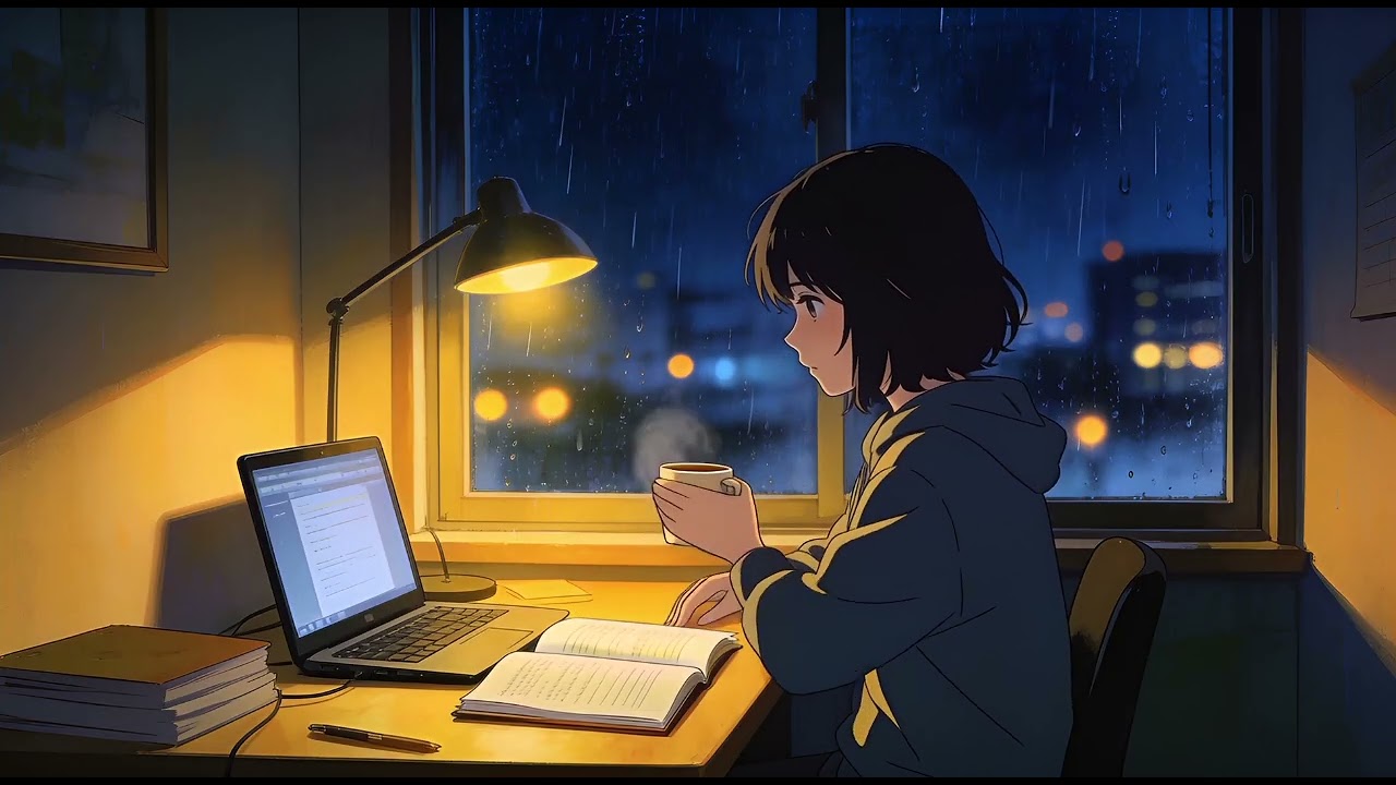 🌙Dark Lofi for Late Night Study and Focus 🌙