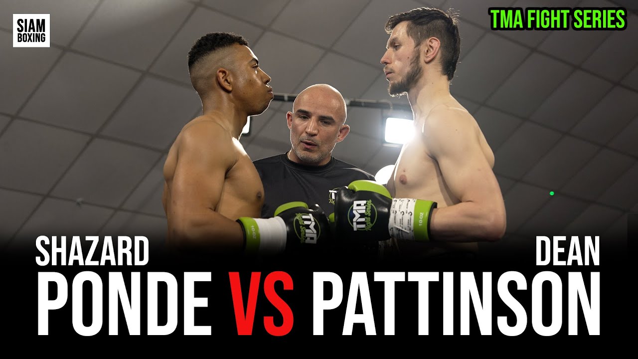 Shazard Ponde vs Dean Pattinson - Pro K1 - TMA Fight Series
