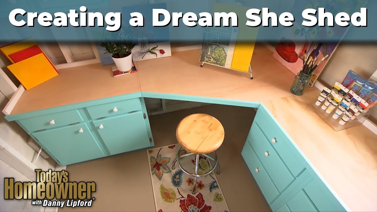 Creating a Dream She Shed