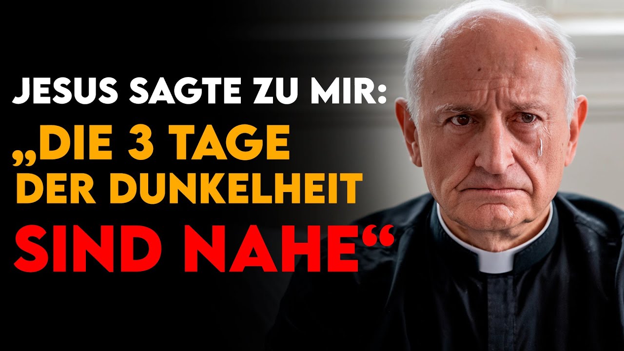 Pastor stirbt – Jesus offenbart 4 Zeichen vor dem Ende und den 3 Tagen der Dunkelheit!