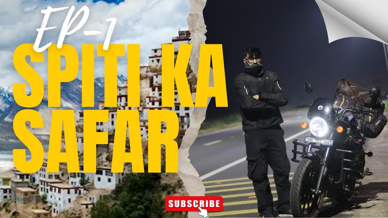 Safar Spiti Ka EP1 | Gurgaon to Shimla Night Ride | Himachal Mein Ghuste Hi Accident 😔