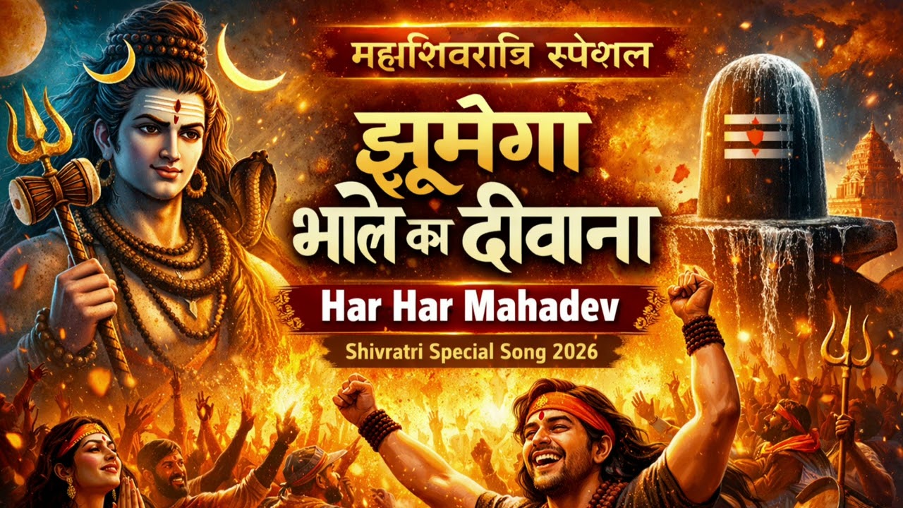 महाशिवरात्रि स्पेशल 🔱 | झूमेगा भोले का दीवाना | Har Har Mahadev | Shivratri Special Song 2026