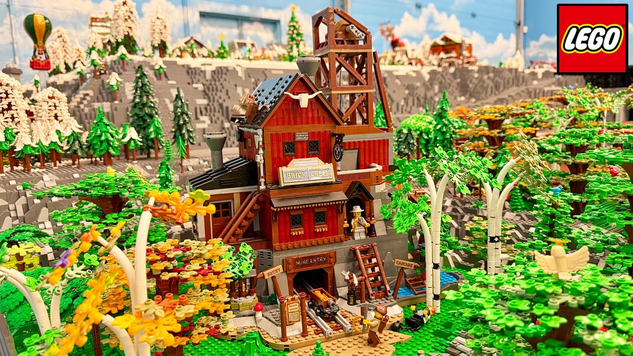 В LEGO-городе появится золотая шахта!