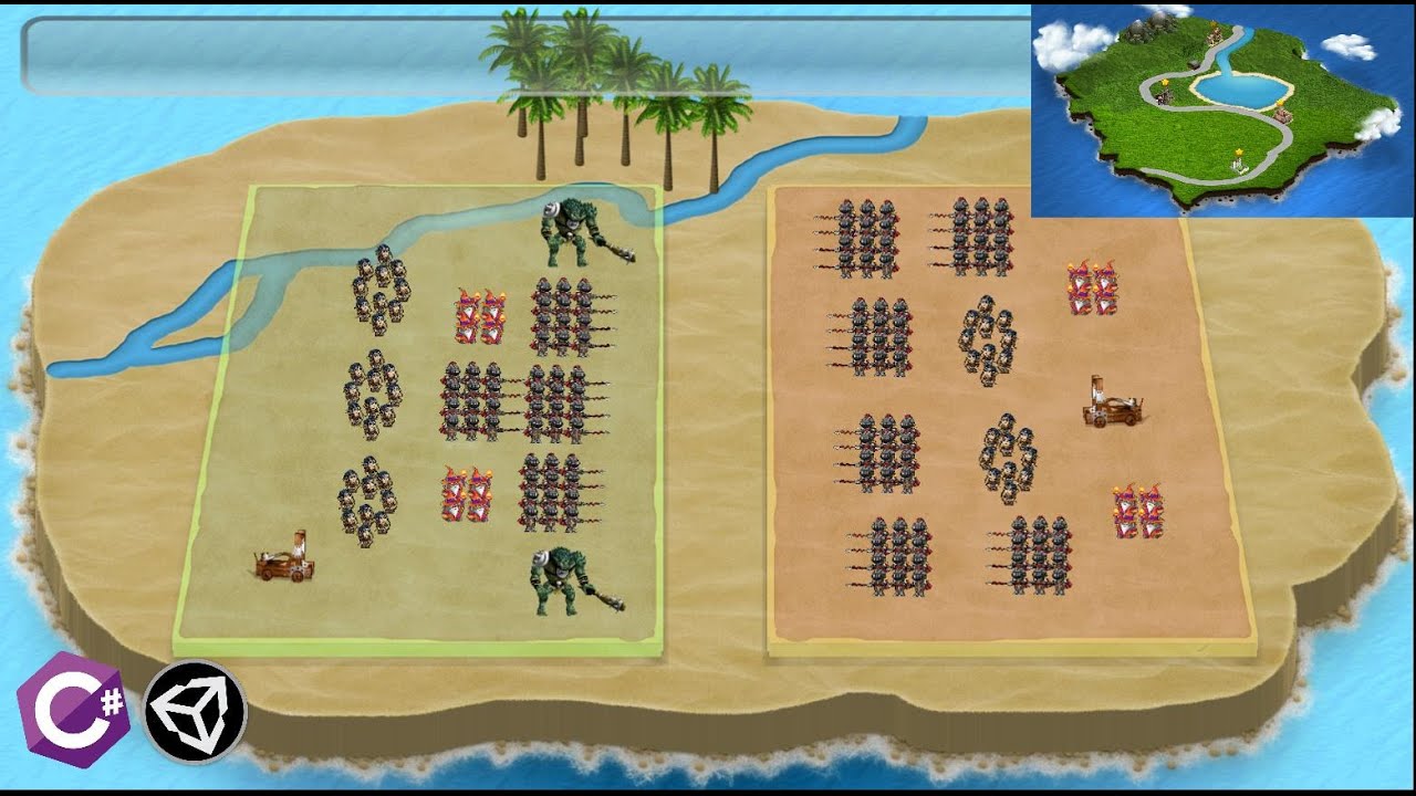 Creating a Strategy Game, Unity 3D, Promo