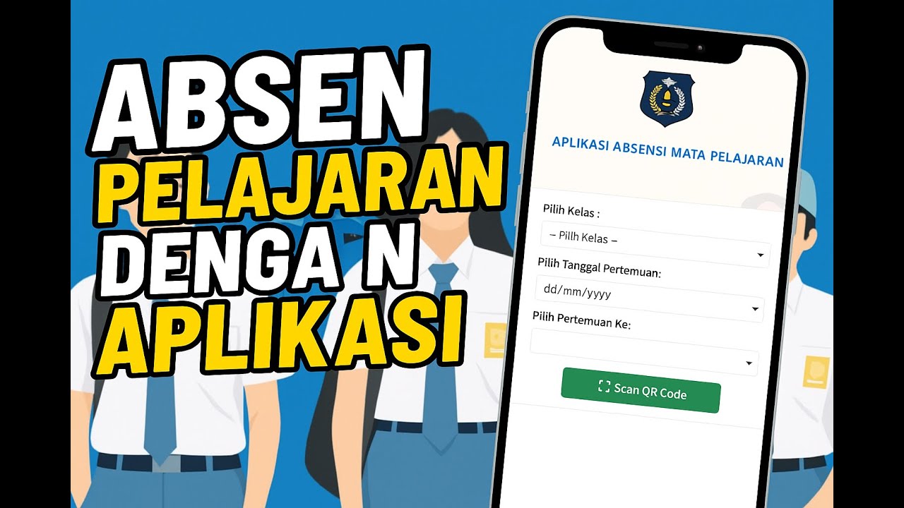APK Absensi Online Sistem barcode #appscript #absenonline #SistemAbsensiOnline #AutomasiGoogleSheet