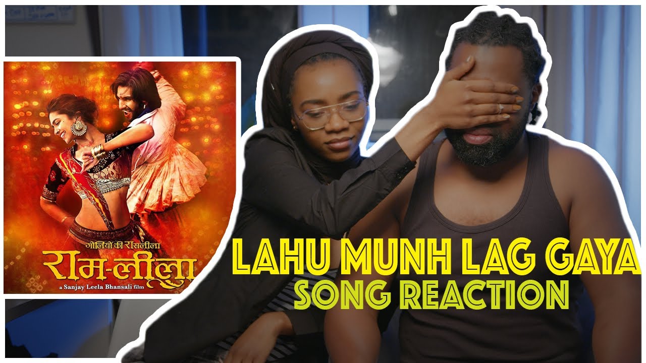 AFRICAN COUPLE REACT TO LAHU MUNH LAG GAYA | BOLLYWOOD SONG| RAM-LEELA