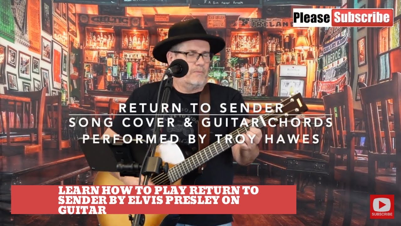 Return To Sender by Elvis Presley / Song Cover & Guitar Chords (Part 2 Easy Lesson)