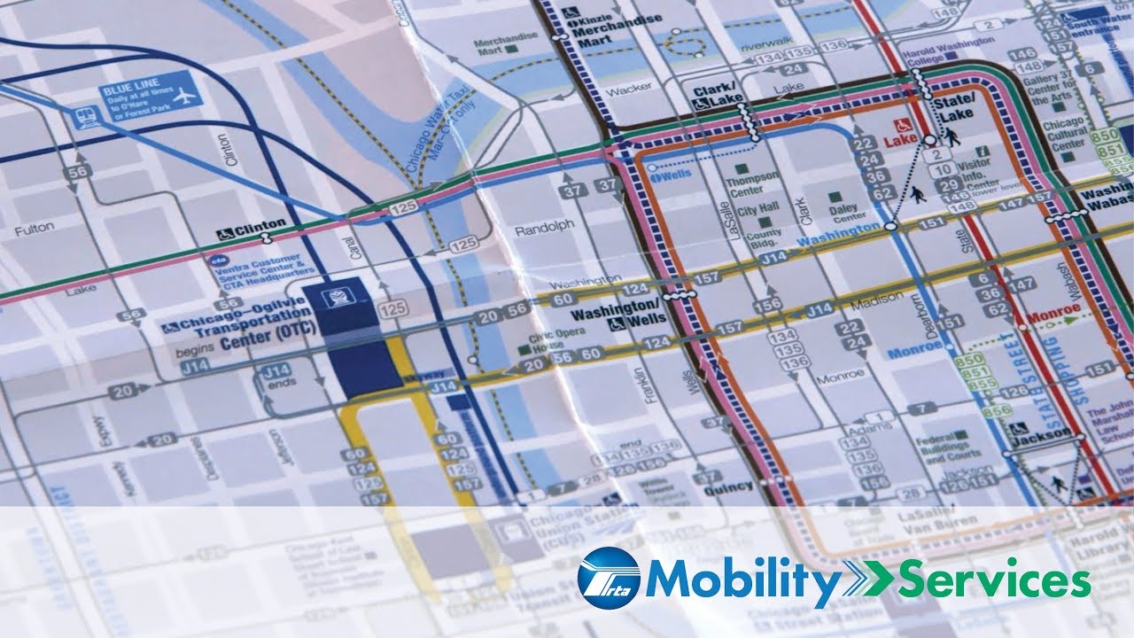 Trip Planning on Metra, Pace, and CTA Fixed Route Transportation &ndash; RTA Mobility Management Series