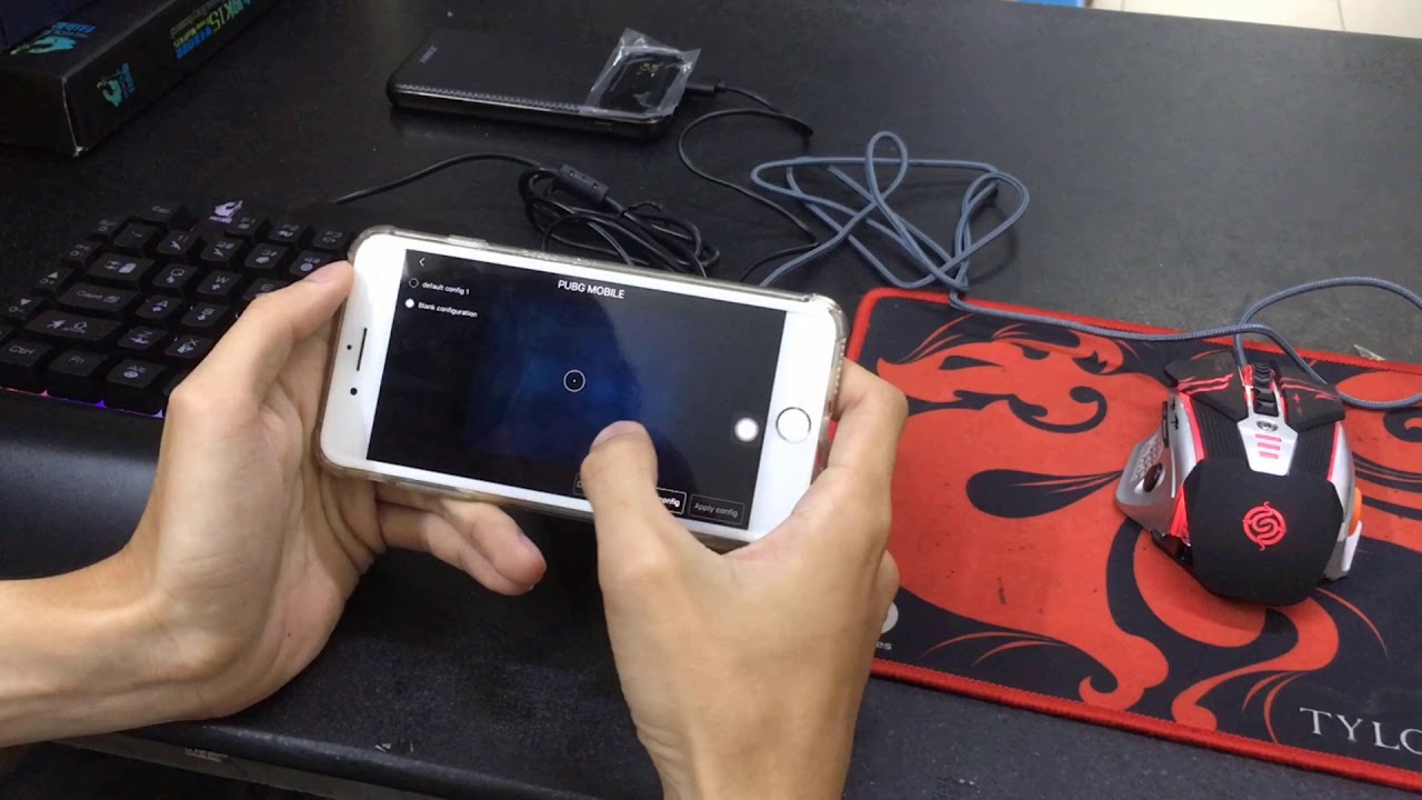 CÁCH KẾT NỐI BÀN PHÍM K15 VÀ BỘ CHUYỂN ĐỔI G5 ĐỐI VỚI IPHONE