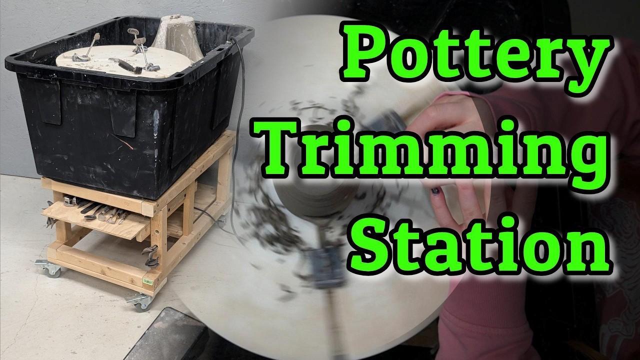 How I Trim Pottery
