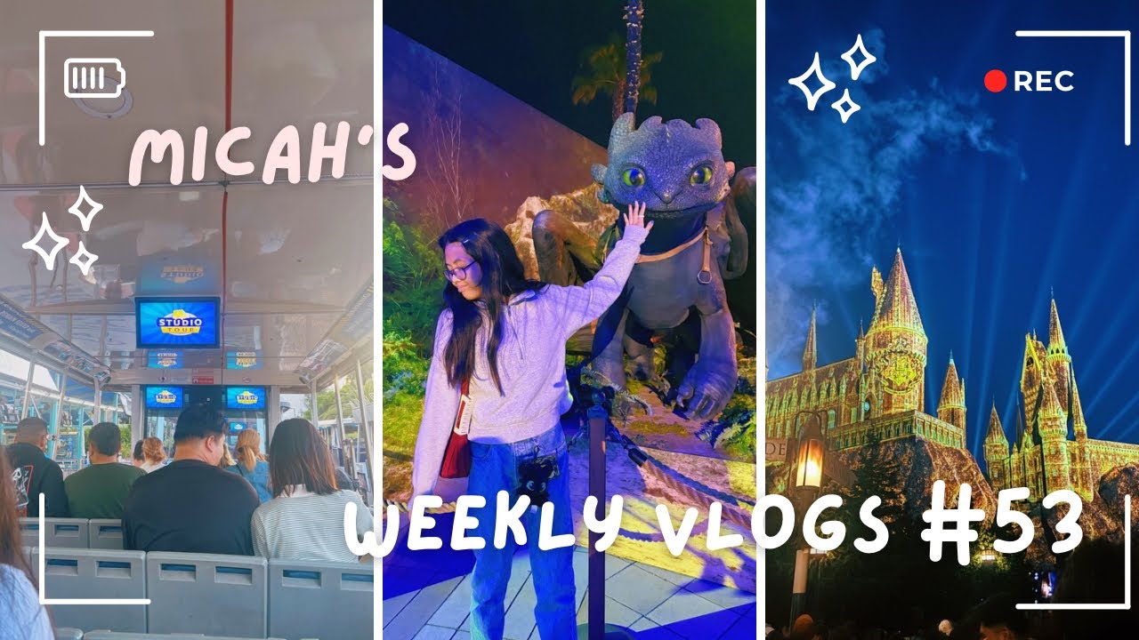 Come have a Small and SHORT day at Universal Studios Hollywood| Weekly Vlog #53