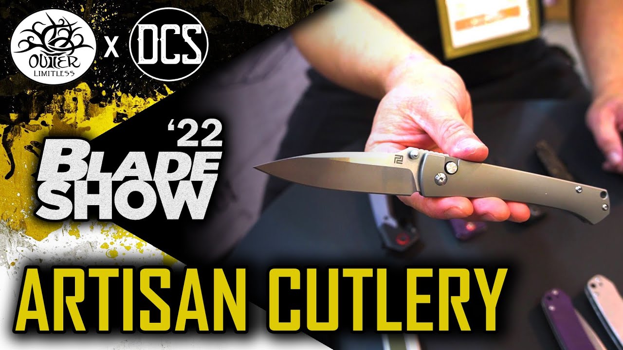 ARTISAN CUTLERY - USA Made RAK OTF!?!? Ray Laconico Andromeda, CJRB Lago Buttonlock,