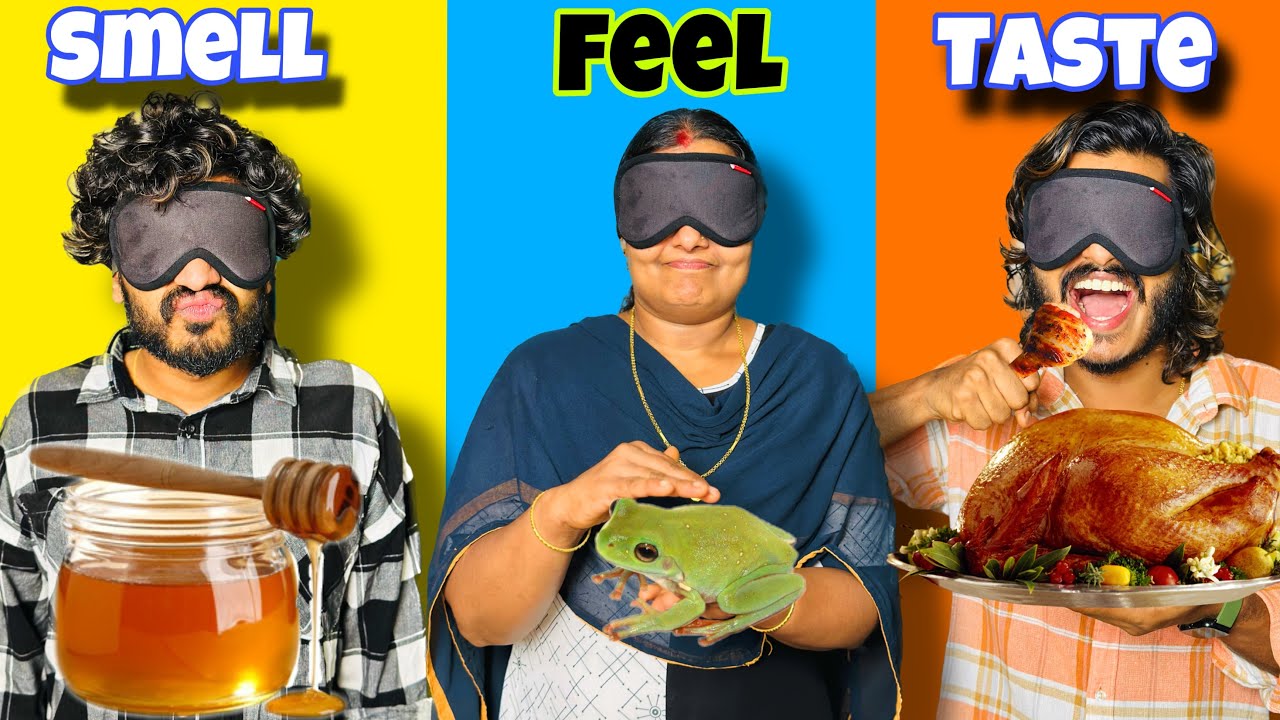 SMELL  TASTE & FEEL CHALLENGE 🤩