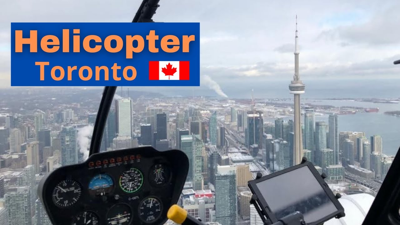 Helicopter Ride | Billy Bishop Airport | YTZ | Heli-tours | Ontario - Canada | Toronto Tourism