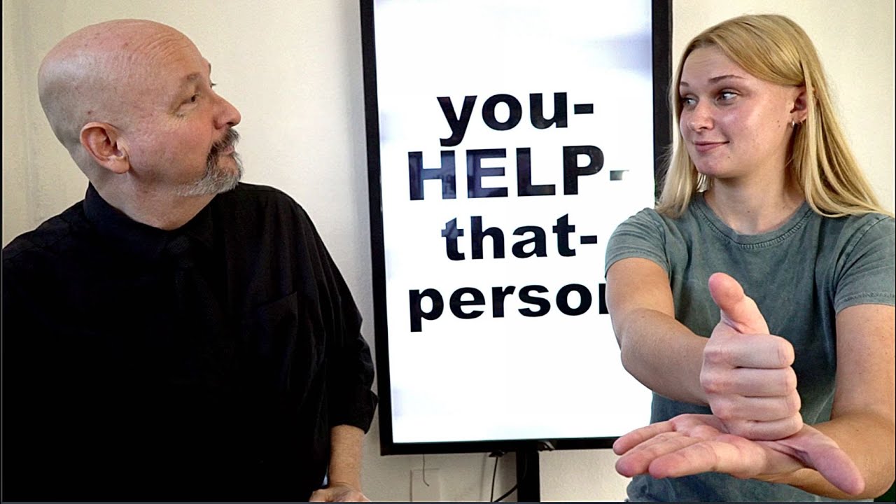 Laundry (An instructional ASL video) (story)(Lesson 08)(ASL University)(Lifeprint.com)(Dr. Bill)
