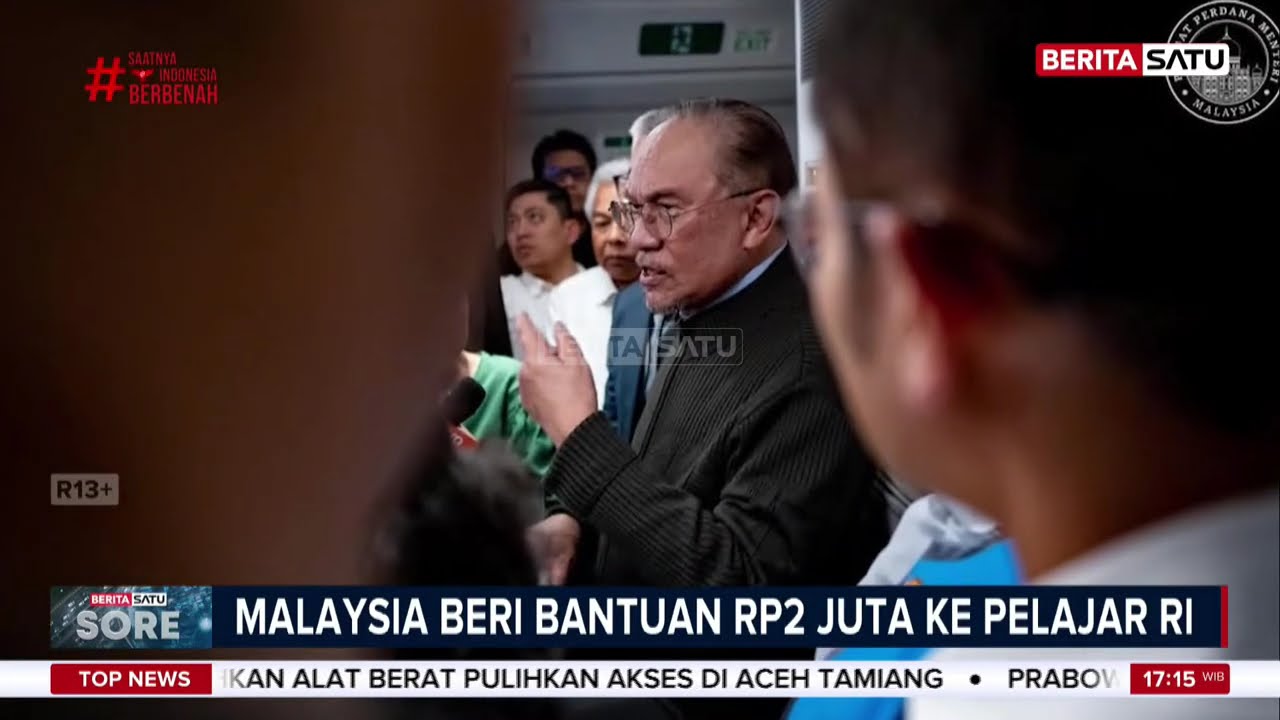 Malaysia Beri Bantuan Uang ke Mahasiswa Asal Wilayah Terdampak Bencana Sumatra #Beritasatu