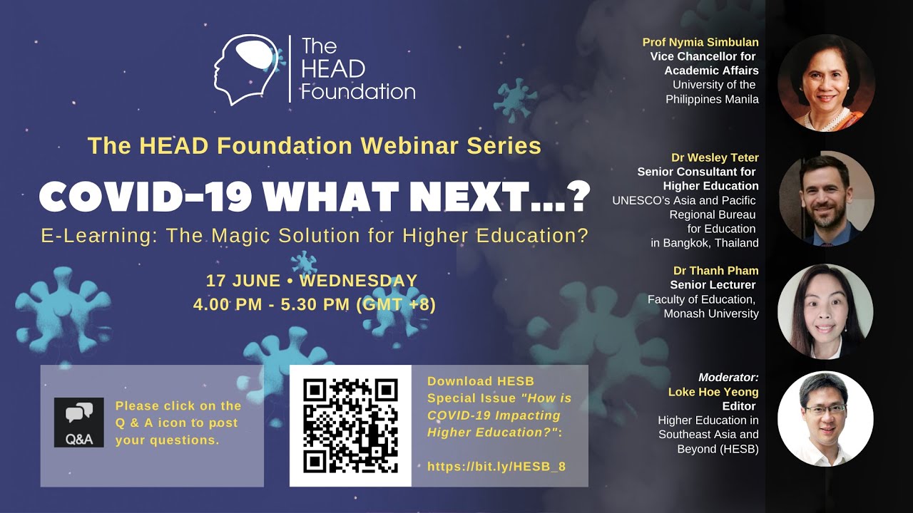 E-Learning: The Magic Solution for Higher Education? | COVID-19 What Next&hellip;?