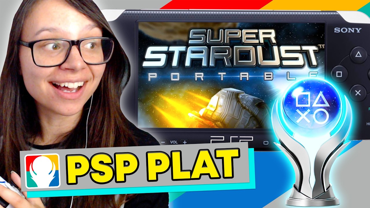 Super Stardust Portable is a Super Quick Fun Plat!! PSP Grand Slam Platinum! [vlog/review]