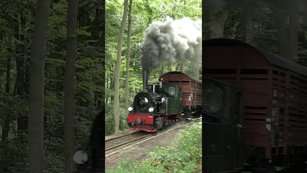 Kleine Lok mit großen Wagen 