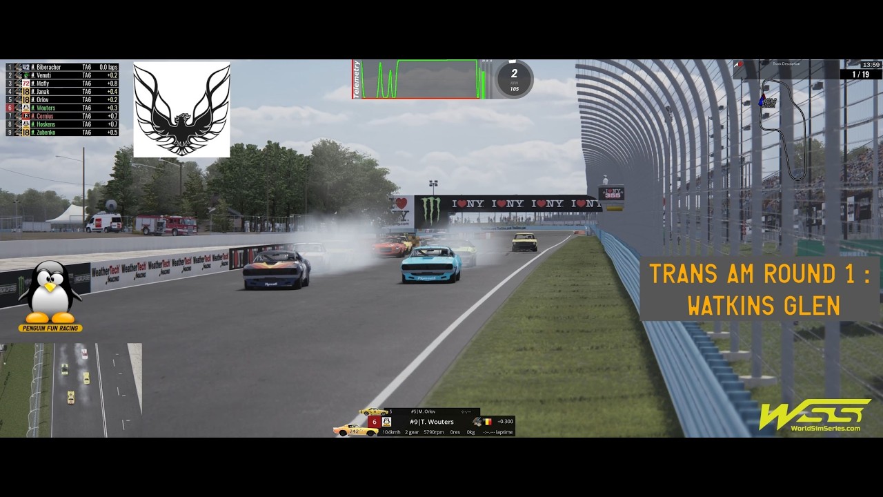 Trans Am Spring break series. Round 1: Watkins Glen